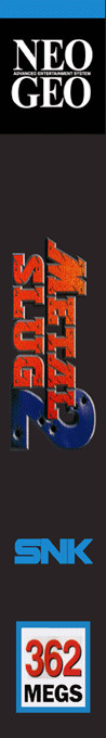 Metal Slug 2 : Super Vehicle-001/II — box-2D-side (WOR)