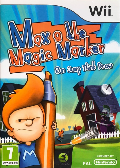 Max & the Magic Marker — box-2D (EU)