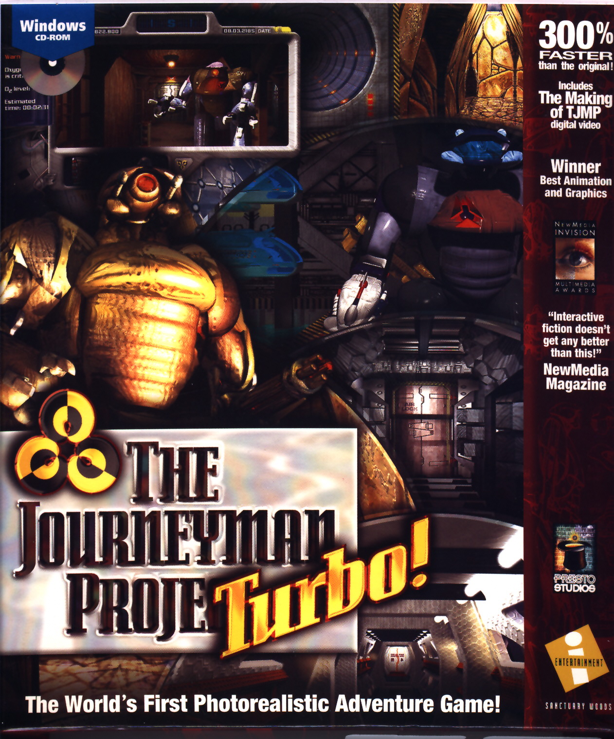 The Journeyman Project: Turbo! box art
