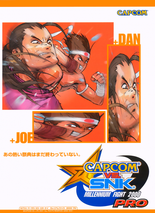 Capcom vs. SNK Millennium Fight 2000 Pro box art