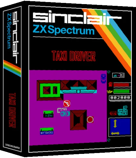 Taxi Driver — box-3D (SS)