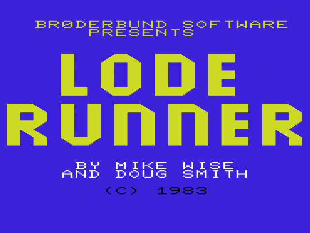 Lode Runner — sstitle (WOR)
