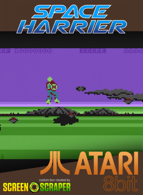 Space Harrier — box-2D (SS)
