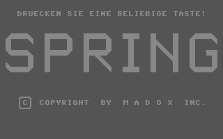 Spring — sstitle (DE)