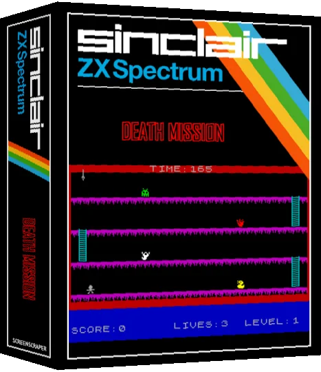 Death Mission — box-3D (SS)
