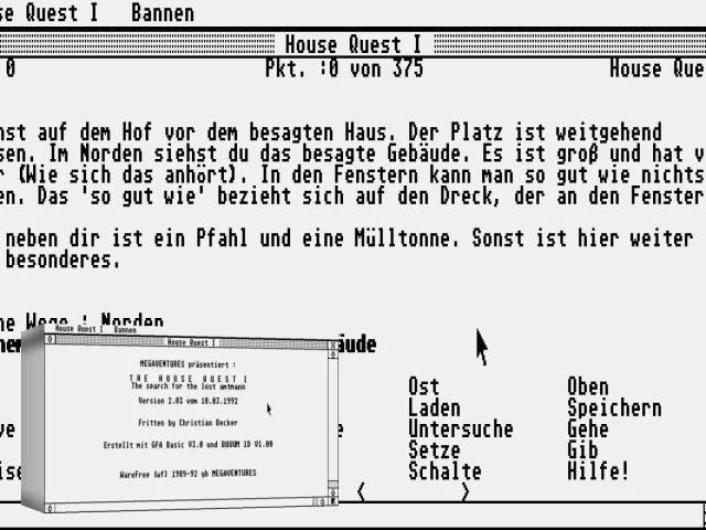 House Quest 1, The - The Search For The Lost Amtmann — mixrbv2 (WOR)