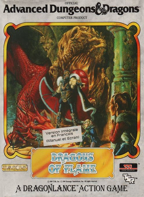 Dragons Of Flame — box-2D (FR)