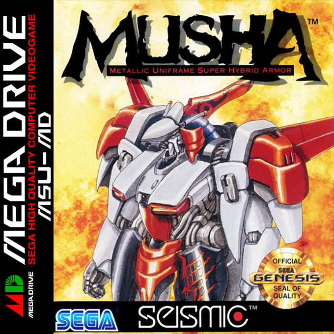 MUSHA : Metallic Uniframe Super Hybrid Armor box art