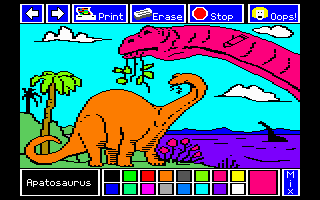 Electric Crayon Deluxe : Dinosaurs Are Forever — sstitle (WOR)