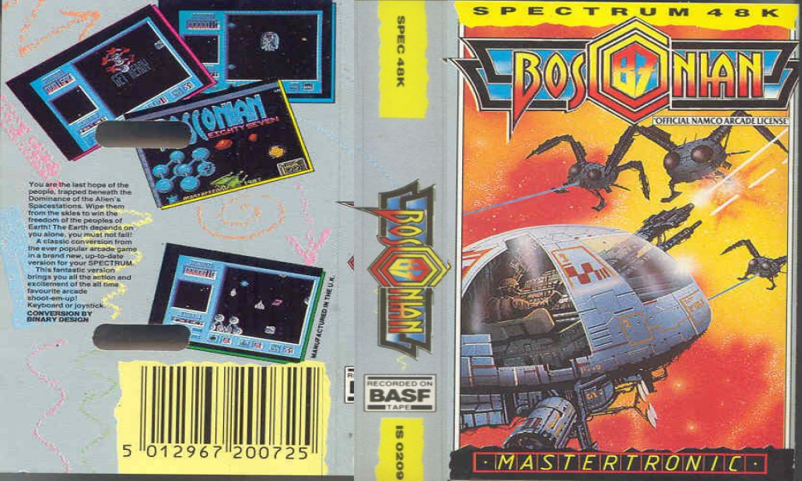 Bosconian '87 — box-texture (EU)