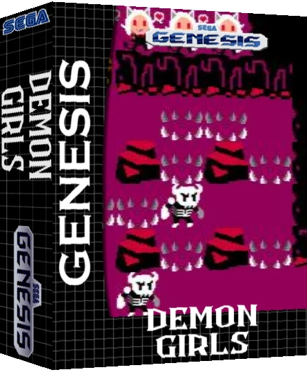 Demon Girls — box-3D (SS)