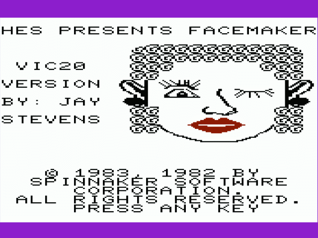 Face Maker — sstitle (WOR)