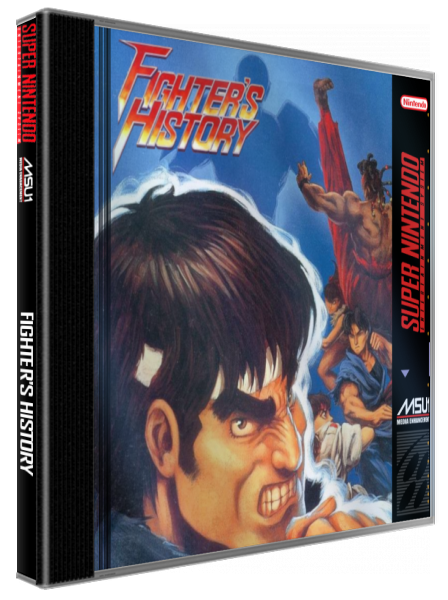 Fighter's History — box-3D (US)