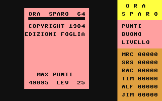 Ora Sparo — sstitle (IT)
