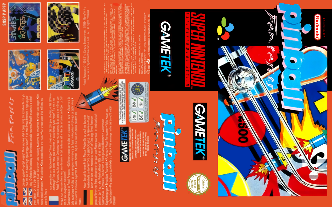 Pinball Fantasies — box-texture (EU)