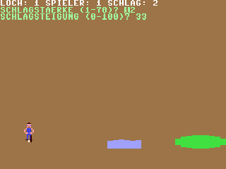 Golfspiel — ss (DE)