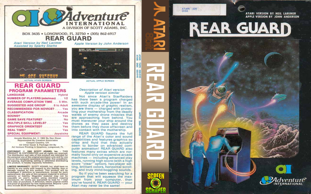 Rear Guard — box-texture (US)