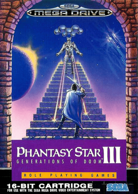 Phantasy Star 3 - Generations Of Doom — box-2D (EU)
