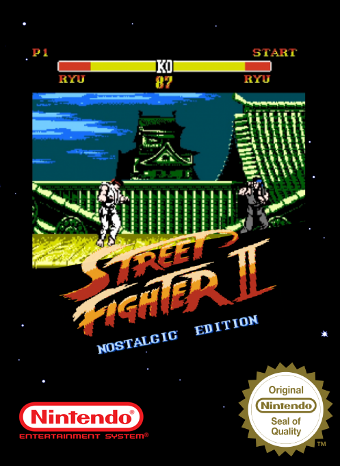 Street Fighter II - Nostalgic Edition box art