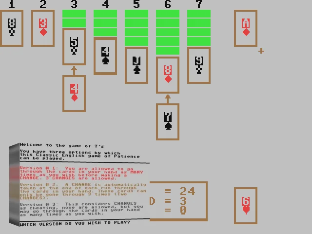 Patience - The Game Of 7's — mixrbv2 (WOR)
