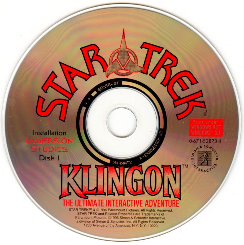 Star Trek: Klingon — support-2D (US)