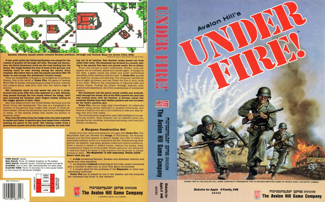 Under Fire! — box-texture (US)