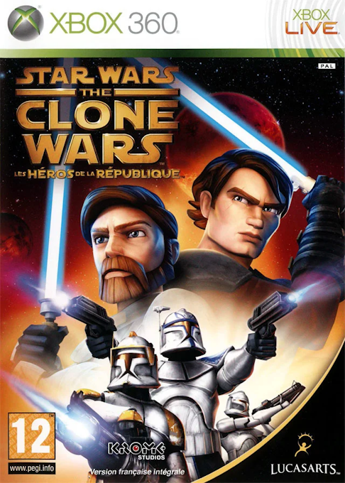 Star Wars The Clone Wars - Les Héros De La République box art