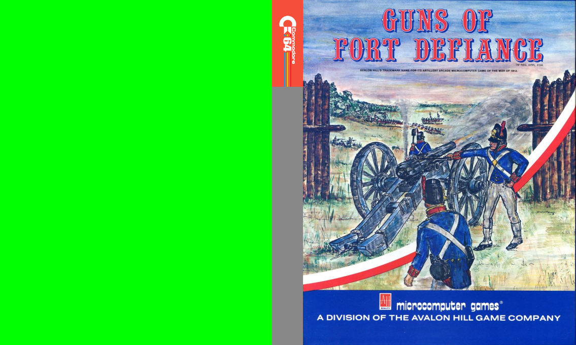 The Guns of Fort Defiance — box-texture (US)