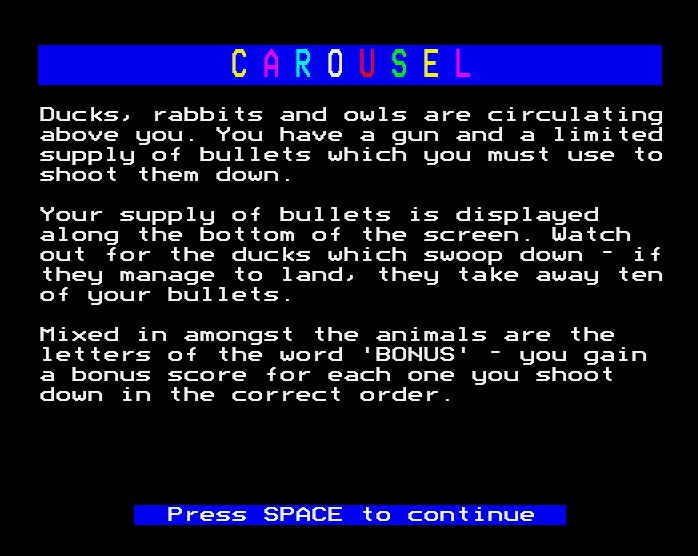Carousel — sstitle (WOR)