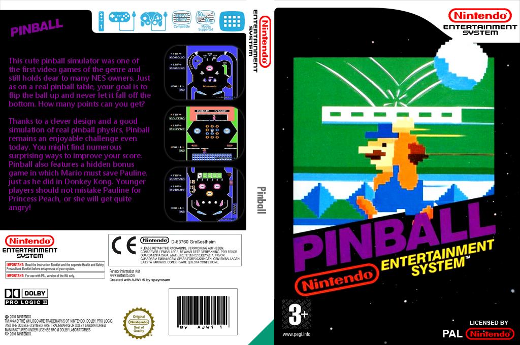 Pinball — box-texture (EU)