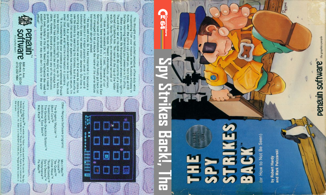 The Spy Strikes Back! — box-texture (US)