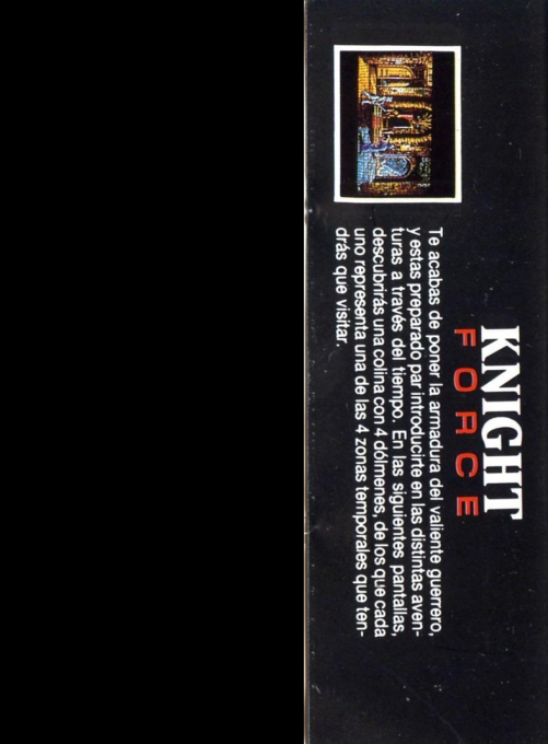 Knight Force — box-2D-back (SP)