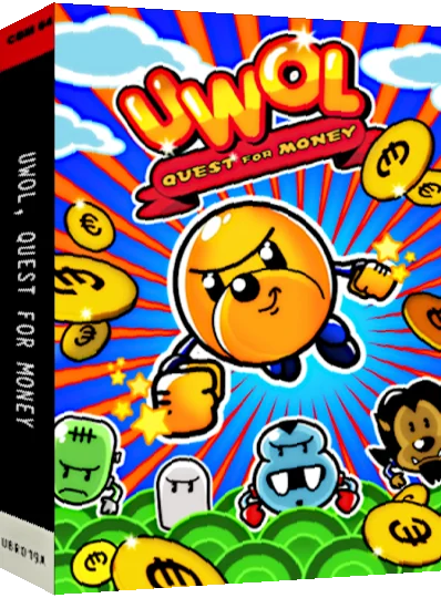UWOL : Quest for Money — box-3D (WOR)
