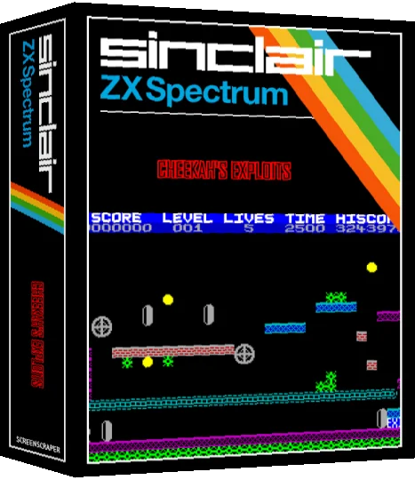 Cheekah's Exploits — box-3D (SS)