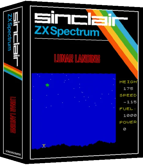 Lunar Landing — box-3D (SS)