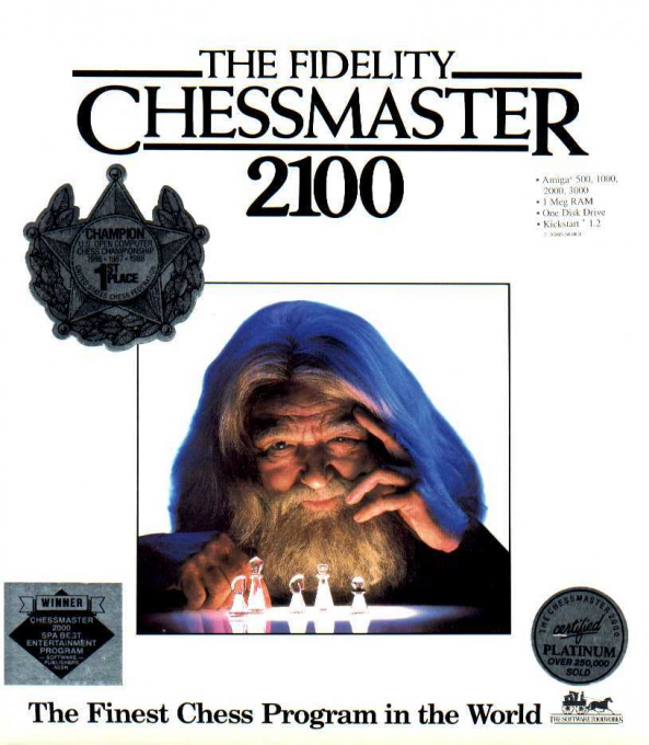 Chessmaster 2100 box art