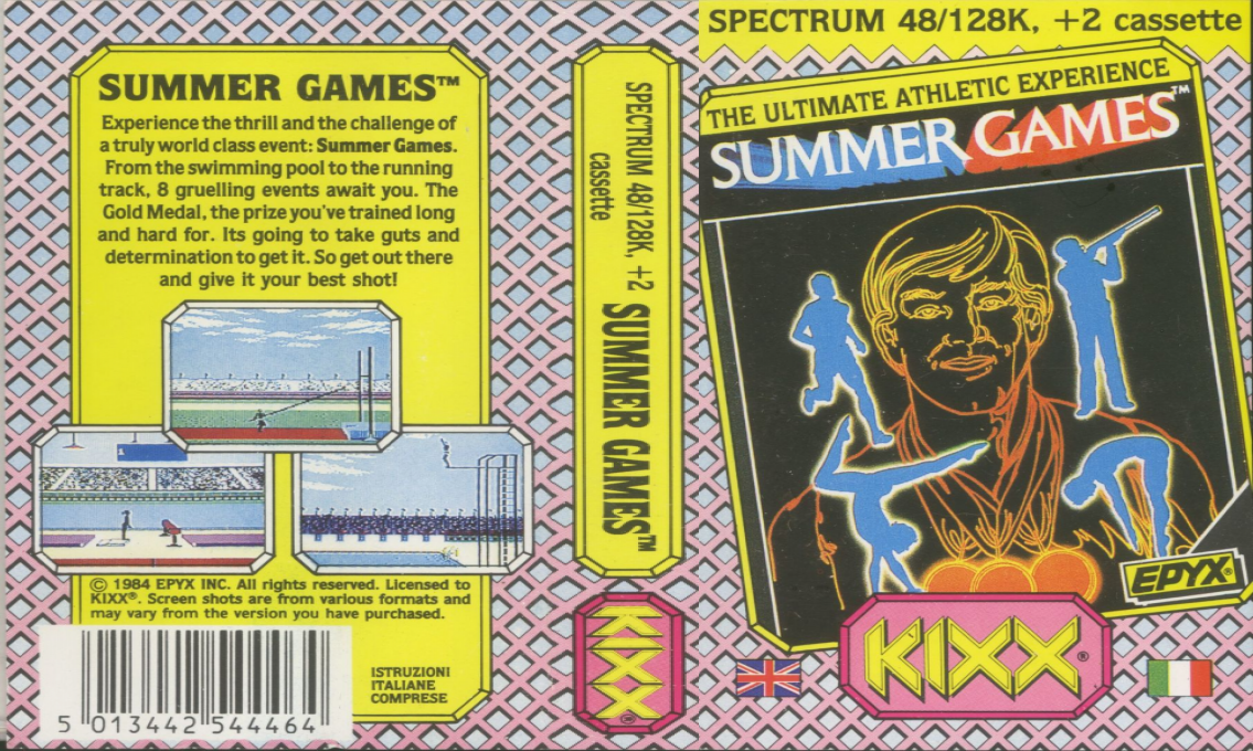 Summer Games — box-texture (EU)