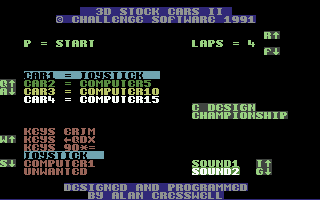 3D Stock Cars II — sstitle (WOR)