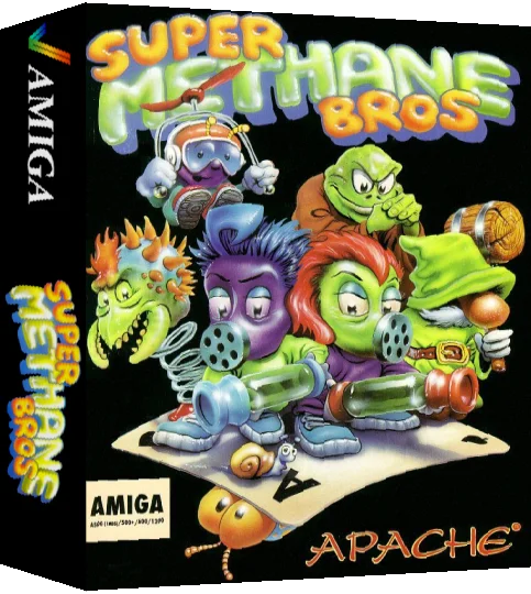 Super Methane Bros — box-3D (WOR)