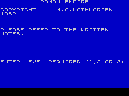 Roman Empire — sstitle (WOR)