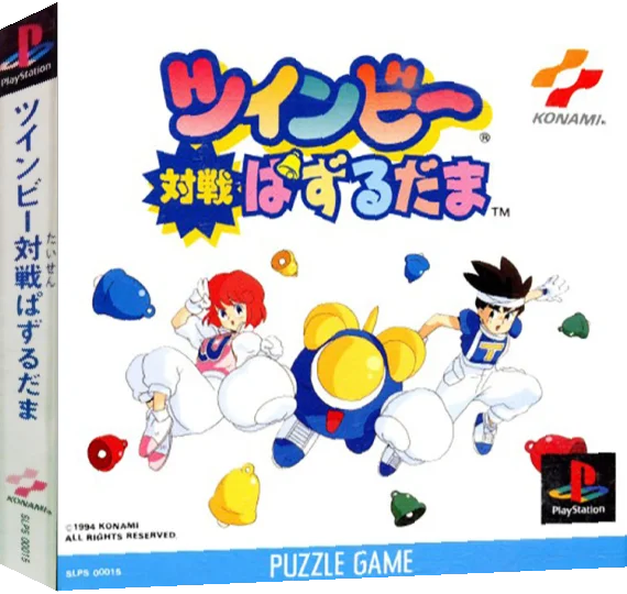 Twinbee Taisen Puzzle Dama — box-3D (ASI)