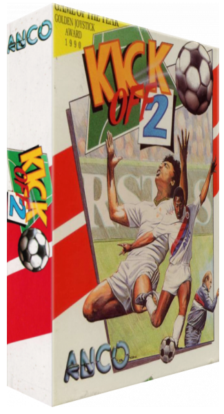 Kick Off 2 + World Cup '90 — box-3D (EU)