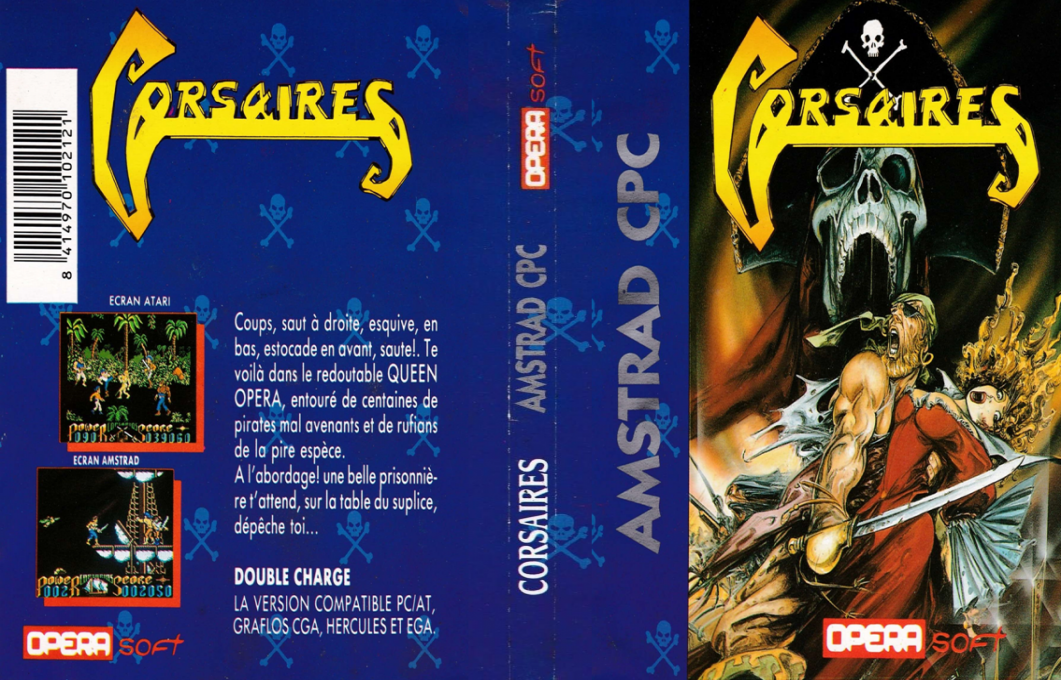Corsaires — box-texture (FR)