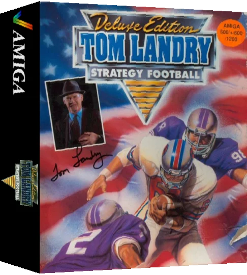 Tom Landry Strategy Football - Deluxe Edition — box-3D (WOR)