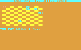 The Wolf and the Five Little Goats - Black Version — ss (EU)