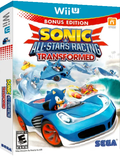 Sonic And All Stars Racing Transformed — box-3D (US)
