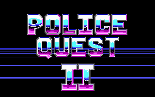 Police Quest 2 - The Vengeance — sstitle (WOR)