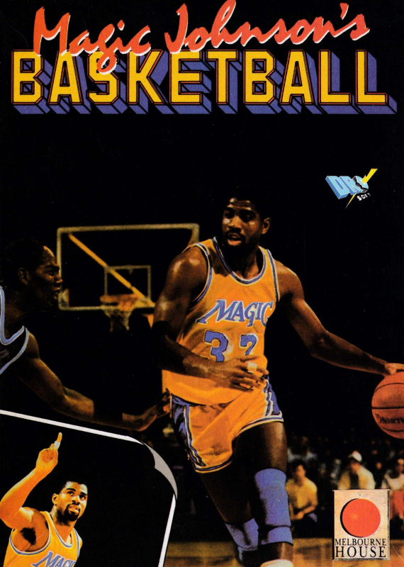 Magic Johnson's Basketball box art