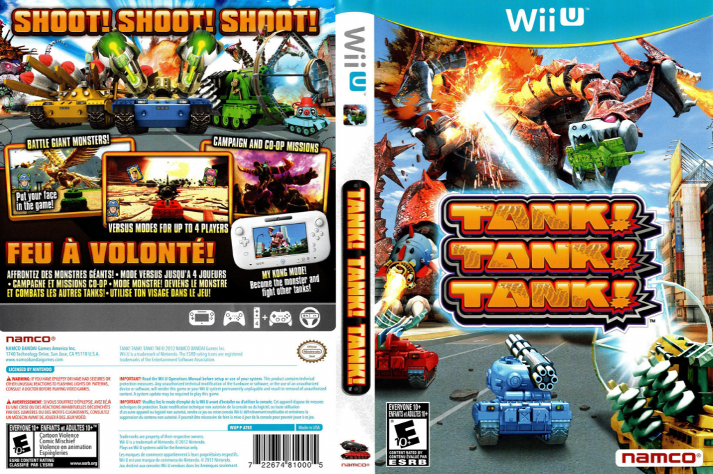 Tank! Tank! Tank! — box-texture (US)