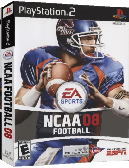 NCAA Football 08 — box-3D (US)